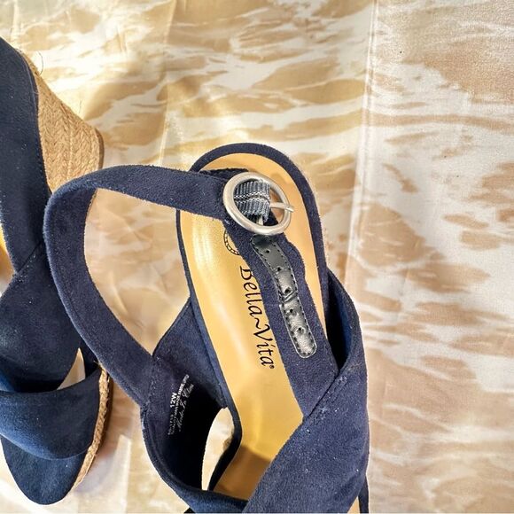 Bella Vita Wedge Espadrille Sandal Size 12 - Picture 10 of 12